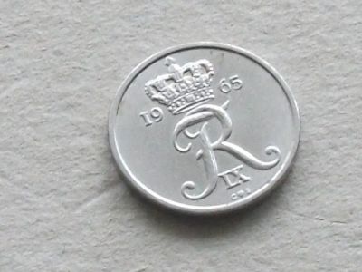 Лот: 16558490. Фото: 1. Монета 10 эре / оре / ери Дания... Европа