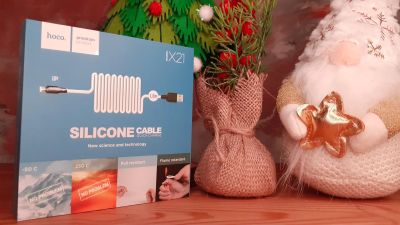 Лот: 19681763. Фото: 1. Кабель Hoco X21 Silicone Cable... Дата-кабели, переходники