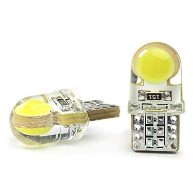 Лот: 25809569. Фото: 1. Лампа 12В Т10 1SMD Силикон Белый... Оптика и освещение