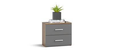 Лот: 24064839. Фото: 1. 2 тумбы LUX Крафт табачный, Серый... Тумбы