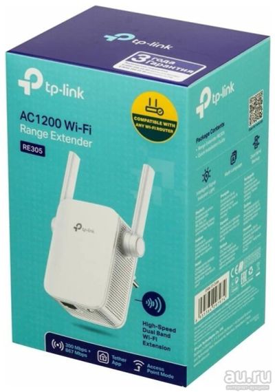 Лот: 18075616. Фото: 1. TP-Link RE305. Маршрутизаторы (роутеры)