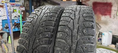 Лот: 21434621. Фото: 1. 155/70R13 75T Nokian Hakkapeliitta... Шины