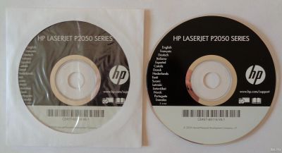 Лот: 13134049. Фото: 1. CD диск с драйверами HP Laserjet... Системные