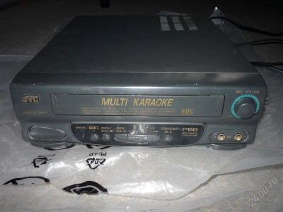 Лот: 2292257. Фото: 1. Видеомагнитофон (видеоплеер) JVC... Видеомагнитофоны