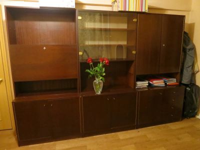 Лот: 10773396. Фото: 1. Стенка . Хорошее состояние. Гостиные, стенки, горки