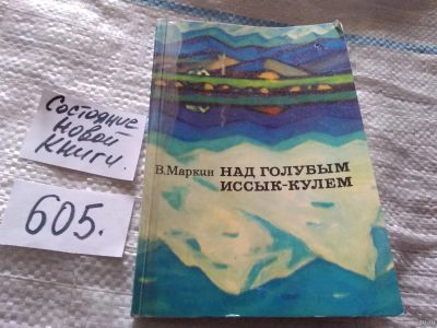 Лот: 17929678. Фото: 1. Маркин В. Над голубым Иссык-Кулем... Путешествия, туризм