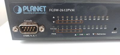 Лот: 19199289. Фото: 1. Коммутатор Planet FGSW-2612PVM. Коммутаторы