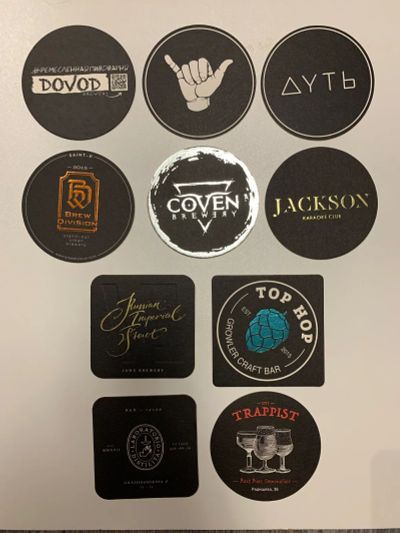 Лот: 20044361. Фото: 1. Бирдекели Бирматы подставки под... Другое (коллекционирование, моделизм)