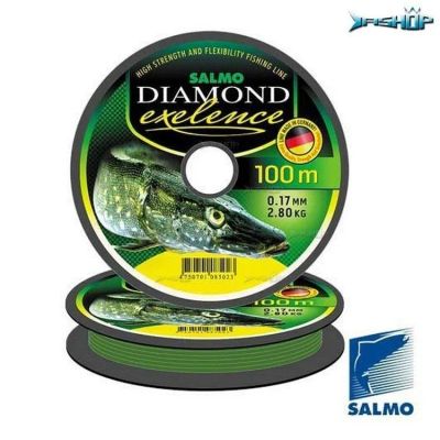 Лот: 15931527. Фото: 1. Леска моно. Salmo Diamond EXELENCE... Леска, блесны, крючки, мормышки