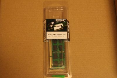 Лот: 12642863. Фото: 1. Patriot PSD34G 1600L2S. Оперативная память