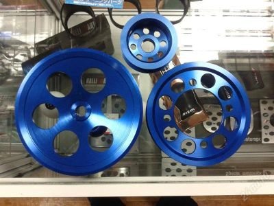 Лот: 2315042. Фото: 1. Шкивы облегченные TOYOTA 1JZ-2JZ. Детали тюнинга