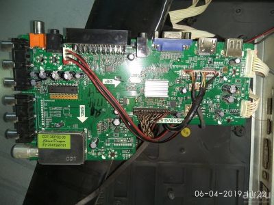 Лот: 13514877. Фото: 1. main T.MS18VG.62B 11505 tv DNS... Запчасти для телевизоров, видеотехники, аудиотехники
