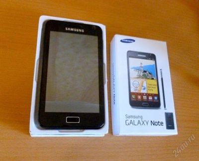 Лот: 2285828. Фото: 1. Samsung Galaxy Note N7000 Blue... Смартфоны
