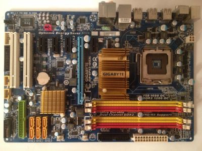 Лот: 11097449. Фото: 1. Gigabyte GA-EP43-S3L 4*DDR2 5... Материнские платы
