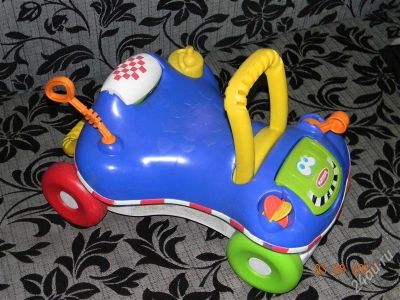 Лот: 2559422. Фото: 1. каталка-ходунки playscool. Ходунки, прыгунки, качели