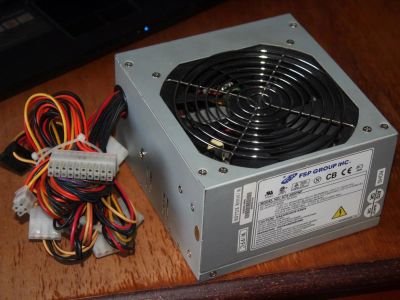 Лот: 8298670. Фото: 1. FSP ATX-400PNF(6+6/8пин на видеокарту... Корпуса, блоки питания