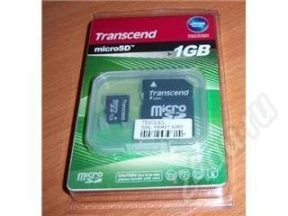 Лот: 208333. Фото: 1. Micro SD 1 GB... С 1 рубля!. Карты памяти