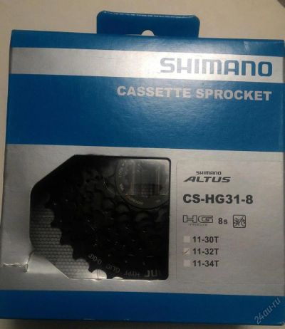 Лот: 6763152. Фото: 1. Кассета Shimano Altus HG31 8 скоростей... Запчасти
