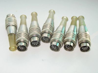 Лот: 5692271. Фото: 1. Пятиконтактные DIN-разъёмы. Разъёмы