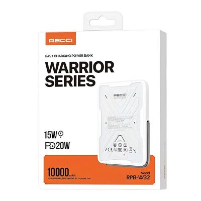 Лот: 25794895. Фото: 1. POWER BANK RECCI WARIOR RPB W32... Внешние, портативные аккумуляторы для смартфонов (Power bank)
