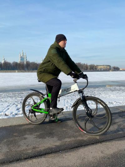 Лот: 25530259. Фото: 1. Электровелосипед Elbike Hummer... Электровелосипеды