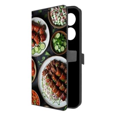 Лот: 25543281. Фото: 1. Чехол Krutoff Eco Book "Застолье... Чехлы, бамперы