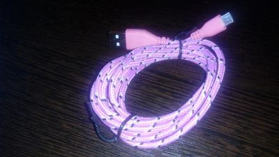 Лот: 7715269. Фото: 1. Usb - microUsb провод 2 метра... Зарядные устройства, блоки питания, адаптеры сетевые для смартфонов