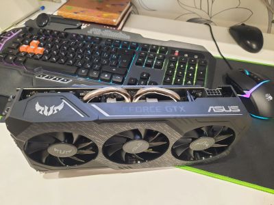 Лот: 18727627. Фото: 1. 6Gb Asus GTX 1660 Super TUF Gaming... Видеокарты