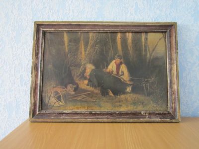 Лот: 19573941. Фото: 1. Репродукция "Птицелов" (1961). Произведения