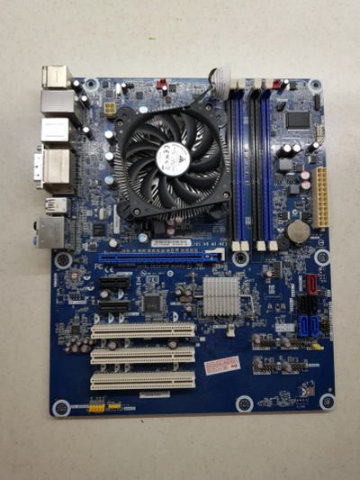Лот: 18308744. Фото: 1. i5-2400 3.10 GHz + Мать intel... Комплекты запчастей