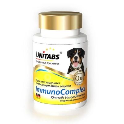 Лот: 11810842. Фото: 1. Витамины Unitabs (Юнитабс) ImmunoComplex... Косметика для животных