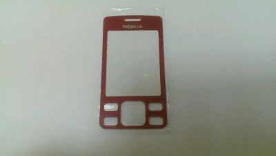 Лот: 7743766. Фото: 1. Стекло Nokia 6300 красное (т4к1... Дисплеи, дисплейные модули, тачскрины