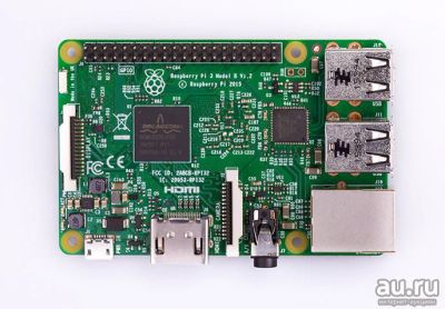 Лот: 9399547. Фото: 1. Микрокомпьютер Raspberry Pi model... Микроконтроллеры