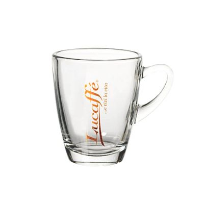 Лот: 5150542. Фото: 1. Lucaffe Стеклянная чашка для капучино. Кружки, стаканы, бокалы