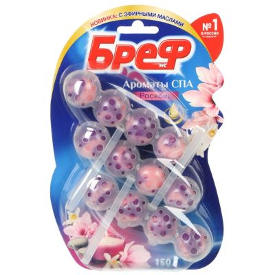 Лот: 25021229. Фото: 1. Подвеска для унитаза Бреф, Ароматы... Бытовая химия