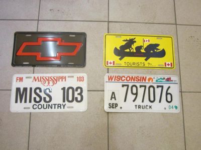 Лот: 9508295. Фото: 1. Американские номерные знаки. Детали тюнинга