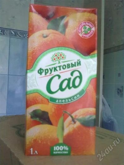 Лот: 1065505. Фото: 1. Соки Фруктовый сад 1л. 4 разных... Напитки