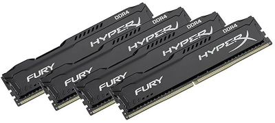 Лот: 15264335. Фото: 1. Kingston HyperX FURY (2666МГц... Оперативная память