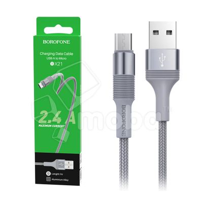 Лот: 19910941. Фото: 1. Кабель USB - MicroUSB Borofone... Дата-кабели, переходники