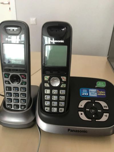 Лот: 11208015. Фото: 1. Panasonic dect kx-tg6521ru. DECT и радиотелефоны