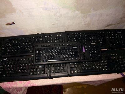 Лот: 8944174. Фото: 1. Клавиатуры Acer (5 штук), Рабочие... Клавиатуры и мыши