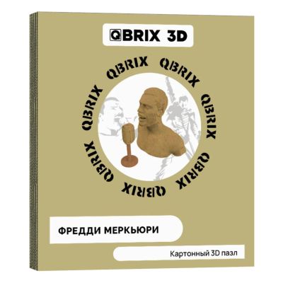 Лот: 24602584. Фото: 1. 3D-пазл QBRIX "Фредди Меркьюри... Пазлы