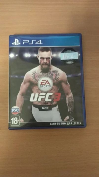 Лот: 14034835. Фото: 1. UFC 3 игра для PS4 диск. Игры для консолей
