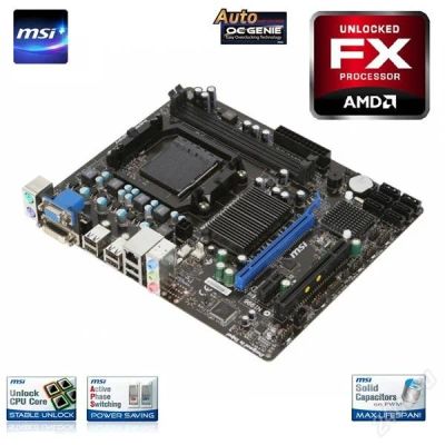 Лот: 1612899. Фото: 1. MSI 760GM-P23 (FX) AM3/ AM3+. Материнские платы
