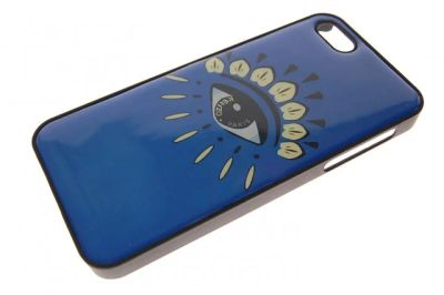 Лот: 4776748. Фото: 1. Чехол iPhone 5 KENZO "Глаз" синий... Чехлы, бамперы