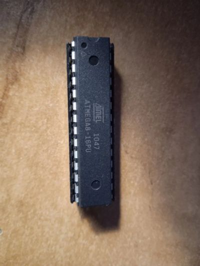 Лот: 22054137. Фото: 1. Atmega8-16PU в корпусе DIP-28. Микроконтроллеры