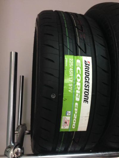 Лот: 7756408. Фото: 1. 225/45 R17 Bridgestone Ecopia... Шины