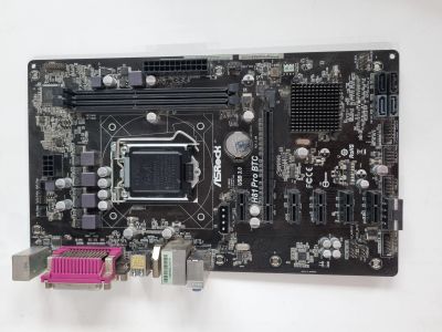 Лот: 19587461. Фото: 1. Материнская плата ASRock H81 Pro... Материнские платы