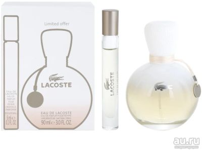 Лот: 11631388. Фото: 1. Lacoste woman Eau De Lacoste Набор... Женская парфюмерия