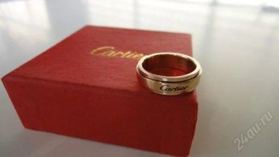 Лот: 1565795. Фото: 1. Кольцо Cartier. 18 К золотое напыление... Кольца, перстни